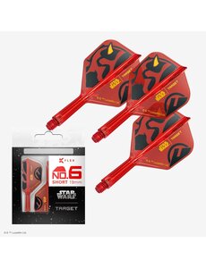 Target Darts Target Star Wars Darth Maul K-Flex Flight System - No6