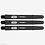 Target Darts Target Star Wars Pro Grip Shafts Black