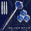 Unicorn Darts Unicorn Gary Anderson Silver Star Style 3 80% Steel Tip Darts