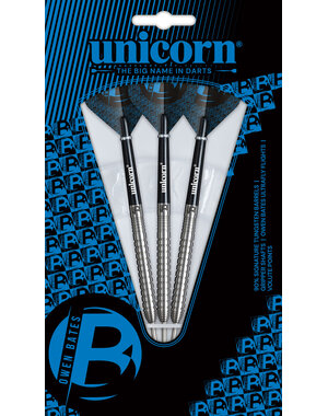 Unicorn Darts Unicorn Owen Bates 90% Steel Tip Darts 24g