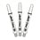 Target Darts Target Pro Grip Spin Intermediate Dart Shafts Clear