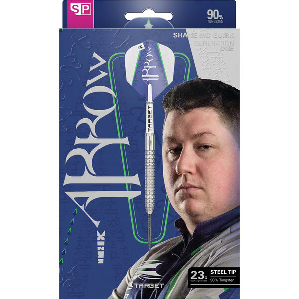 Target Darts Target Shane McGuirk 90% Swiss Steel Tip Darts 23g
