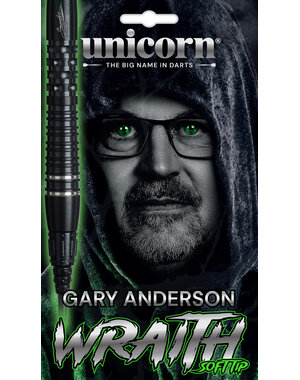 Unicorn Darts Unicorn Wraith Gary Anderson Phase 6 Soft Tip Darts 20g