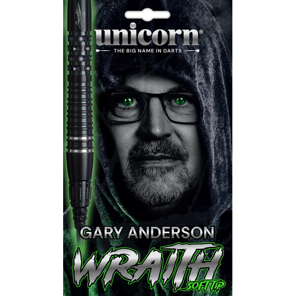 Unicorn Darts Unicorn Wraith Gary Anderson Phase 6 Soft Tip Darts 20g