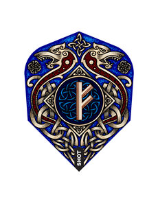 SHOT DARTS Shot Viking Rannsaka Small Standard Dart Flights