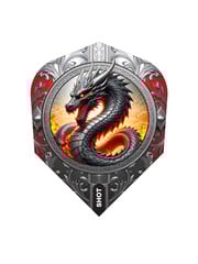 SHOT DARTS Shot Future Knights The Dragon Sm Standard Dart Flights