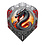 SHOT DARTS Shot Future Knights The Dragon Sm Standard Dart Flights