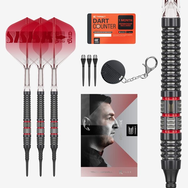 Target Darts Target Nathan Aspinall 95K 95% Soft Tip Darts 18g