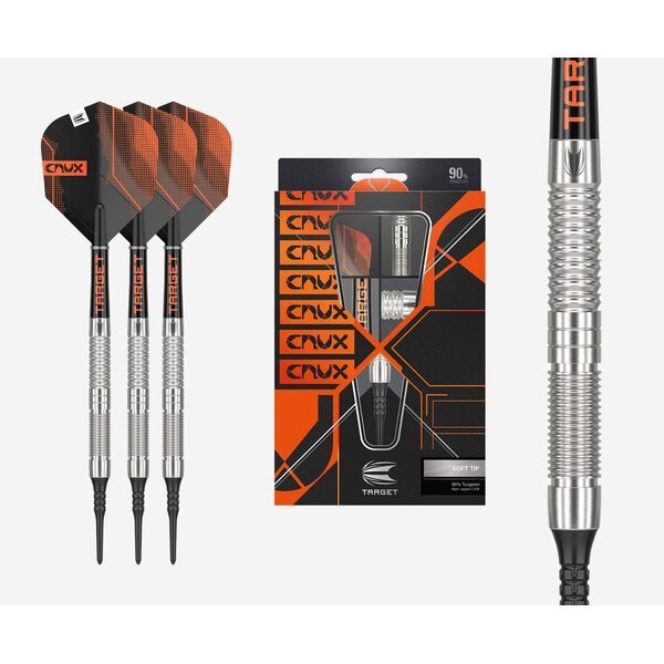 Target Darts Target Crux 10 90% Soft Tip Darts