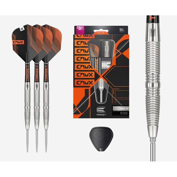 Target Darts Target Crux 02 90% Swiss Steel Tip Darts