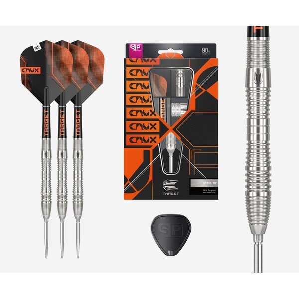 Target Darts Target Crux 03 90% Swiss Steel Tip Darts