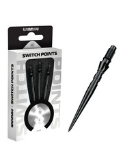 Winmau Darts Winmau Switch Point Groove Black Effect Points