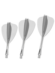 Winmau Darts Winmau Fusion Arrow Clear Dart Flights