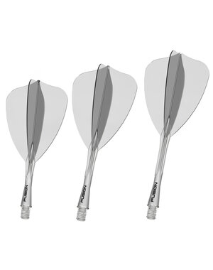 Winmau Darts Winmau Fusion Arrow Clear Dart Flights