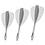 Winmau Darts Winmau Fusion Arrow Clear Dart Flights