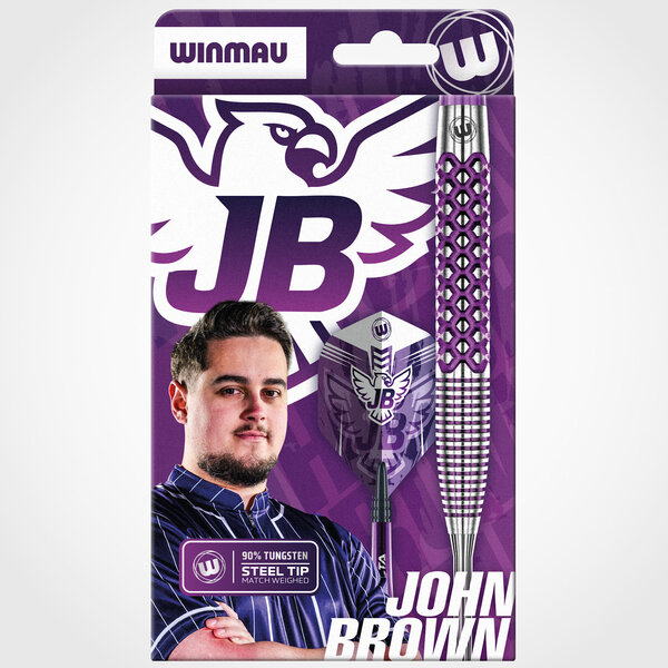 Winmau Darts Winmau John Brown Steel Tip Darts 22g
