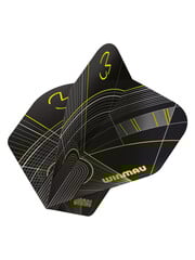 Winmau Darts Winmau Prism Delta MVG Black and Green Dart Flights