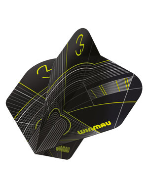Winmau Darts Winmau Prism Delta MVG Black and Green Dart Flights