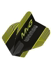 Winmau Darts Winmau Prism Delta MVG Black and Green Dart Flights