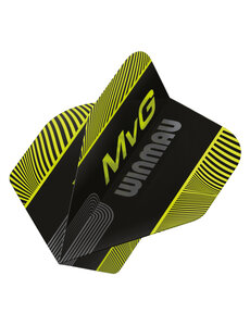 Winmau Darts Winmau Prism Delta MVG Black and Green Dart Flights