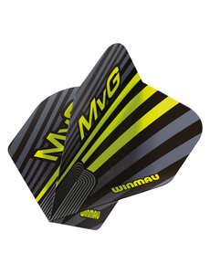 Winmau Darts Winmau Prism Delta MVG Grey and Green Dart Flights