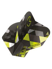 Winmau Darts Winmau MVG Logo Green Prism Delta Dart Flights