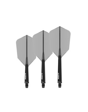 CueSoul CueSoul Rost77 Slim Transparent Black Dart Flights
