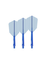 CueSoul CueSoul Rost77 Slim Transparent Blue Dart Flights
