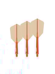 CueSoul CueSoul Rost77 Slim Transparent Orange Dart Flights