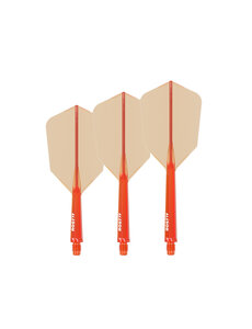 CueSoul CueSoul Rost77 Slim Transparent Orange Dart Flights