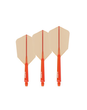 CueSoul CueSoul Rost77 Slim Transparent Orange Dart Flights