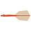 CueSoul CueSoul Rost77 Slim Transparent Orange Dart Flights