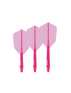 CueSoul CueSoul Rost77 Slim Transparent Pink Dart Flights