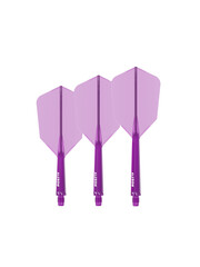 CueSoul CueSoul Rost77 Slim Transparent Purple Dart Flights