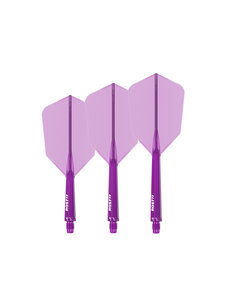 CueSoul CueSoul Rost77 Slim Transparent Purple Dart Flights