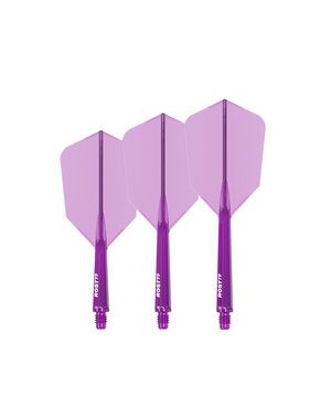 CueSoul CueSoul Rost77 Slim Transparent Purple Dart Flights