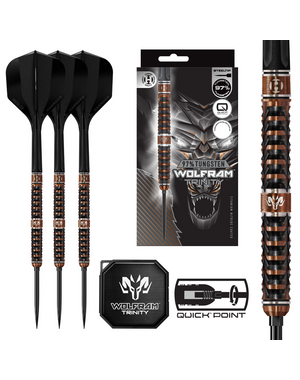 Harrows Darts Harrows Wolfram Trinity 97% Quick Point Steel Tip Darts