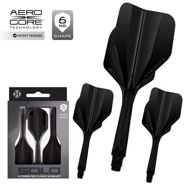 Harrows Darts Harrows Solo No6 Short Dart Flights