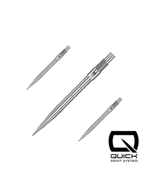 Harrows Darts Harrows Micro Ridge Quick Point Silver Points