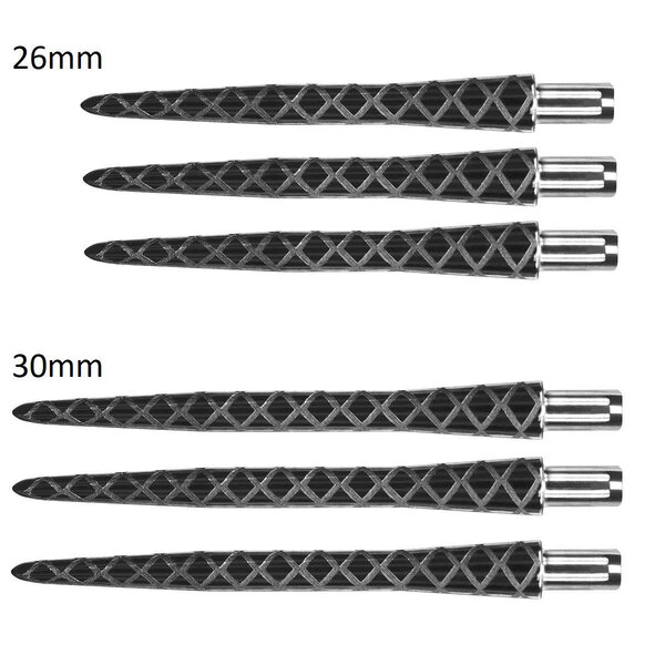 Target Darts Target Firestorm Diamond 26mm Replacement Steel Tip Points