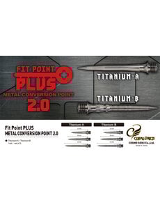COSMO DARTS Cosmo Fit Point Plus Metal Conversion 2.0 Points Style B