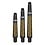 SHOT DARTS Shot Koi Carbon Helioknot Dart Shafts Gold