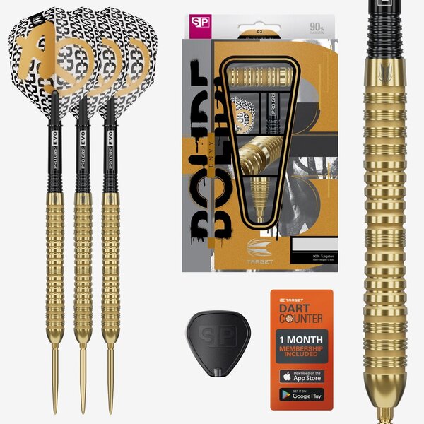 Target Darts Target Bolide Envy 04 90% SP Steel Tip Darts