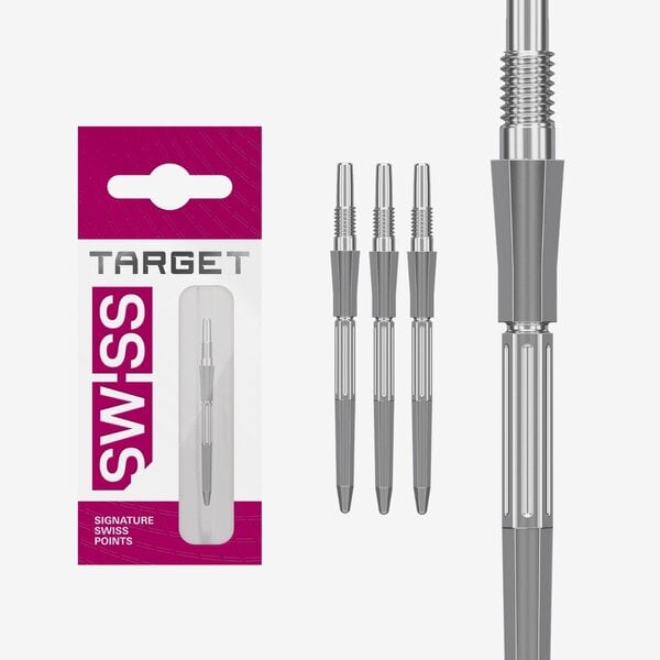 Target Darts Target Elysian Archetype 43 Swiss Points Silver