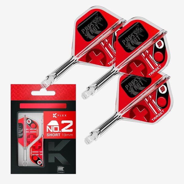 Target Darts Target K-Flex Press Start No2 Dart Flights