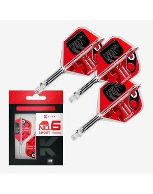 Target Darts Target K-Flex Press Start No6 Dart Flights