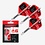Target Darts Target K-Flex Press Start No6 Dart Flights