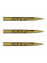 SHOT DARTS Shot Alchemy Gold Steel Tip Dart Points