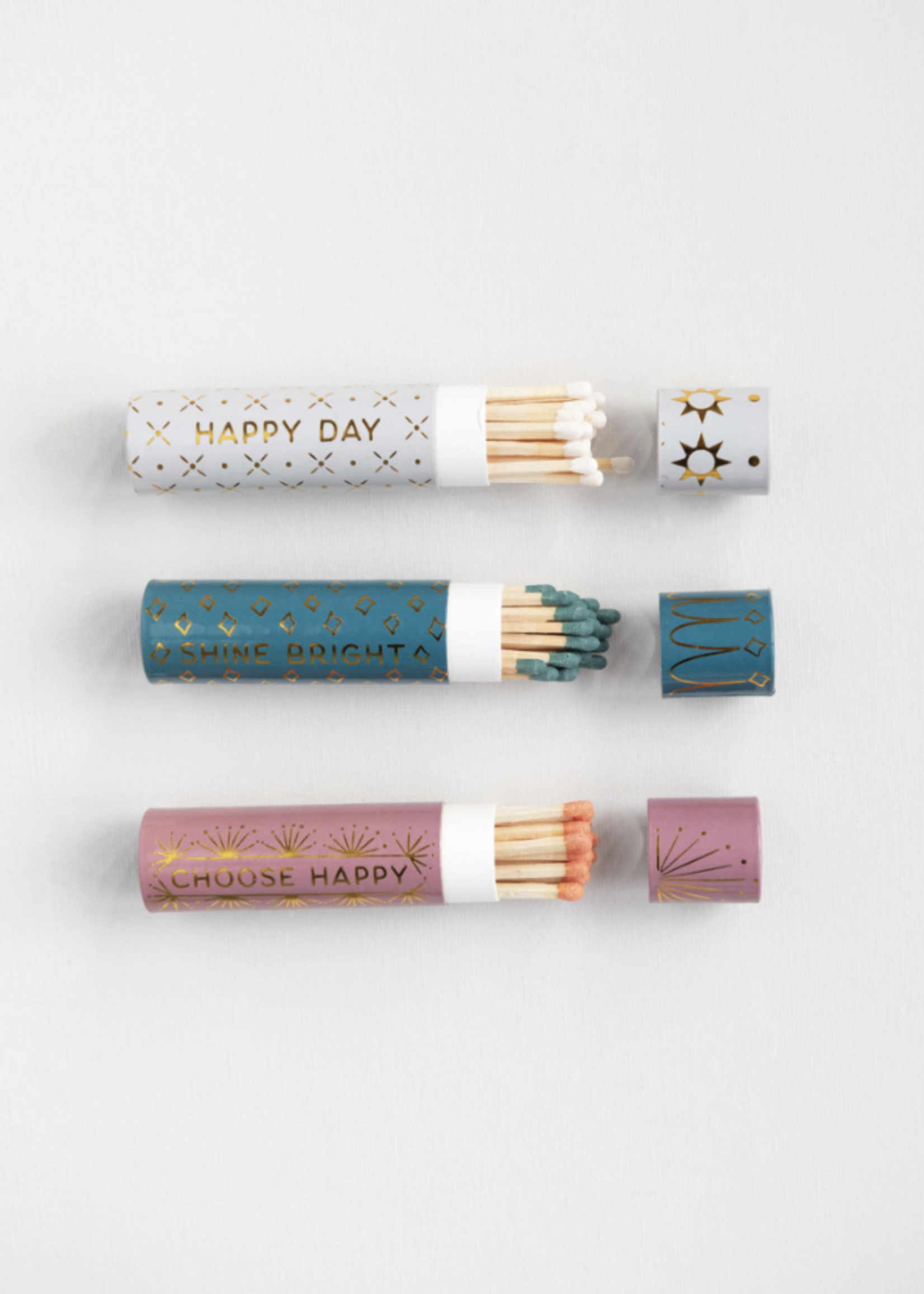 Creative Co-Op Safety Matches in Tube Matchbox
