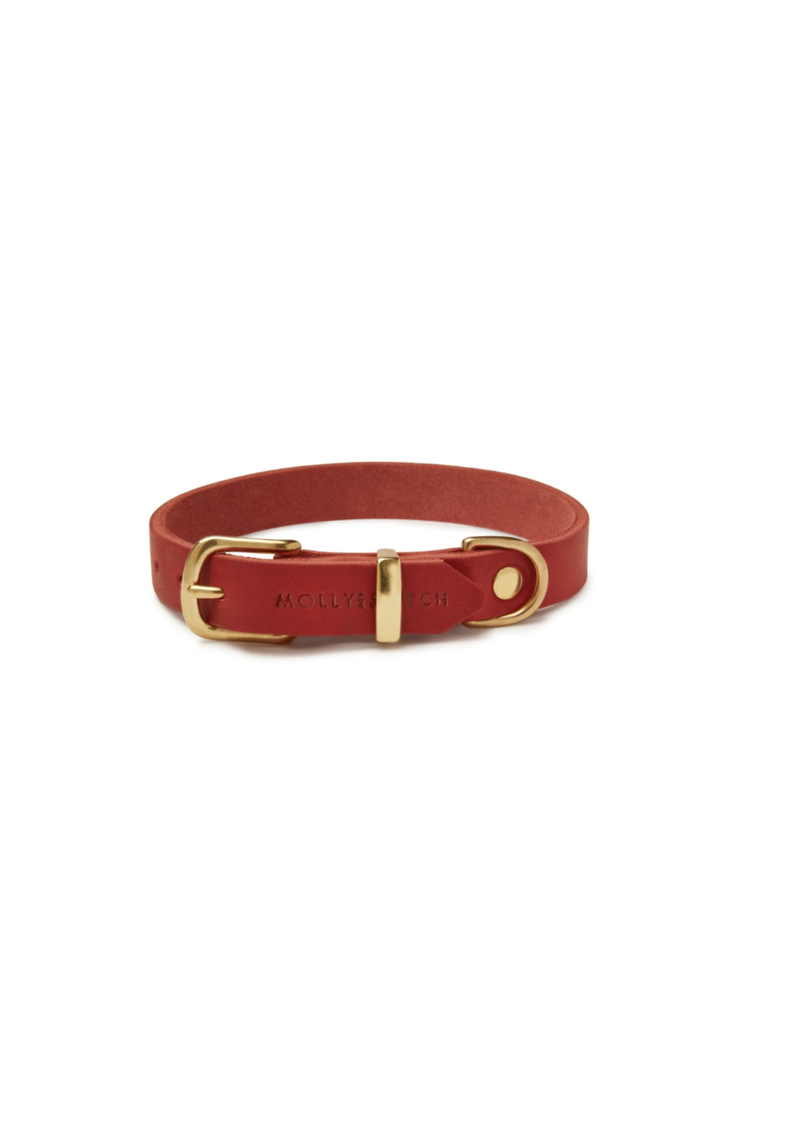 Butter Leather Dog Collar